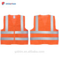 Großhandelshohe Sichtbarkeits-Sicherheits-reflektierende Weste ANSI 107 100% Polyester-Maschen-Hallo-Vis-Arbeitskleidungs-Jacke